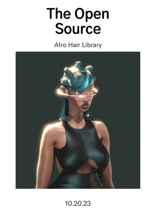 Celebrating the Launch of the Open Source Afro Hair Library [Zine]
